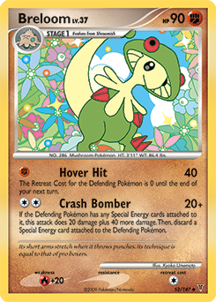 Breloom, Supreme Victors #52, Pokémon TCG card