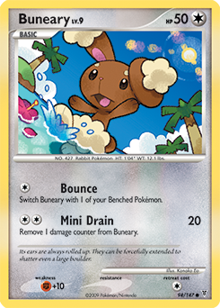 Buneary, Supreme Victors #94, Pokémon TCG card