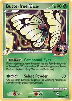 Butterfree FB, Supreme Victors #17, Pokémon TCG card