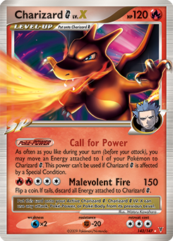 Charizard G LV.X, Supreme Victors #143, Pokémon TCG card