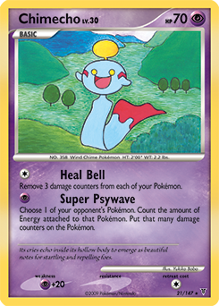 Chimecho, Supreme Victors #21, Pokémon TCG card