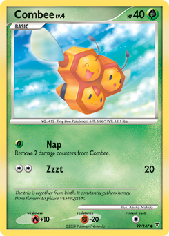 Combee, Supreme Victors #99, Pokémon TCG card