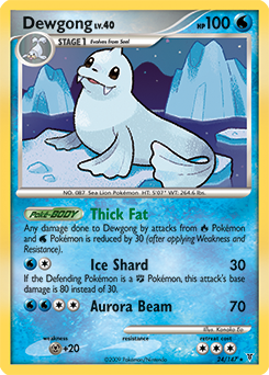 Dewgong, Supreme Victors #24, Pokémon TCG card