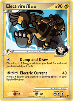 Electivire FB, Supreme Victors #4, Pokémon TCG card