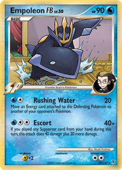 Empoleon FB, Supreme Victors #27, Pokémon TCG card