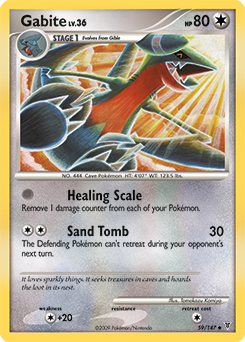 Gabite, Supreme Victors #59, Pokémon TCG card
