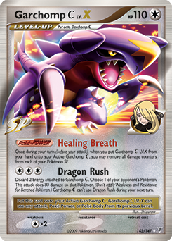 Garchomp C LV.X, Supreme Victors #145, Pokémon TCG card