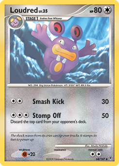 Loudred, Supreme Victors #64, Pokémon TCG card