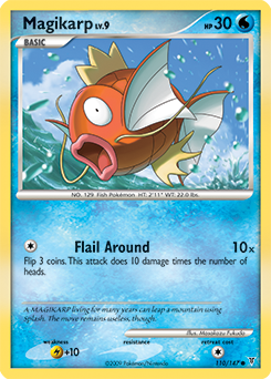 Magikarp, Supreme Victors #110, Pokémon TCG card