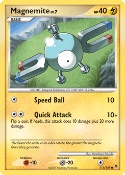 Magnemite, Supreme Victors #111, Pokémon TCG card