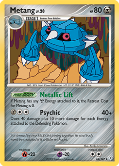 Metang, Supreme Victors #69, Pokémon TCG card