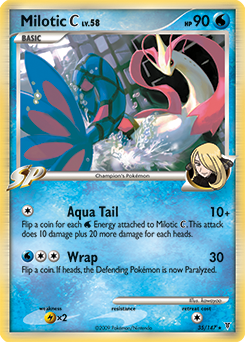 Milotic C, Supreme Victors #35, Pokémon TCG card