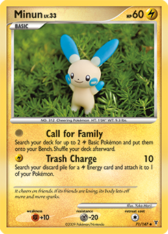Minun, Supreme Victors #71, Pokémon TCG card