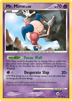Mr. Mime, Supreme Victors #37, Pokémon TCG card