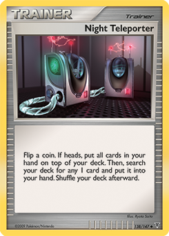 Night Teleporter, Supreme Victors #138, Pokémon TCG card