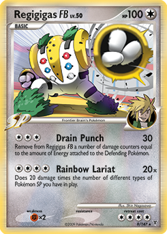 Regigigas FB, Supreme Victors #9, Pokémon TCG card