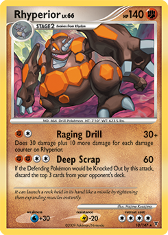 Rhyperior, Supreme Victors #10, Pokémon TCG card