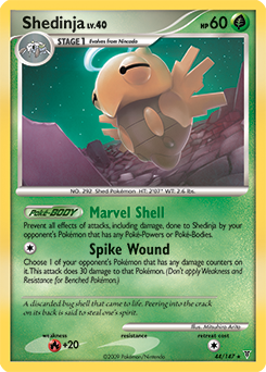 Shedinja, Supreme Victors #44, Pokémon TCG card