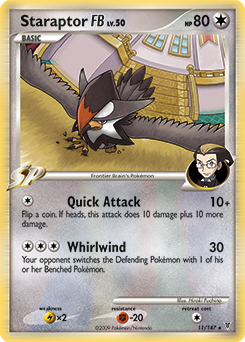 Staraptor FB, Supreme Victors #11, Pokémon TCG card