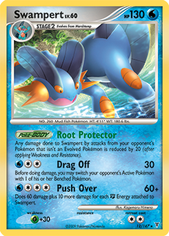 Swampert, Supreme Victors #12, Pokémon TCG card