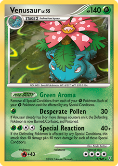 Venusaur, Supreme Victors #13, Pokémon TCG card