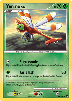 Yanma, Supreme Victors #88, Pokémon TCG card