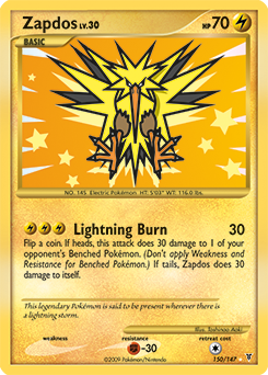 Zapdos, Supreme Victors #150, Pokémon TCG card