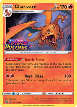 Charizard, SWSH Black Star Promos #SWSH066, Pokémon TCG card