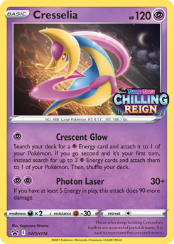Cresselia, SWSH Black Star Promos #SWSH114, Pokémon TCG card