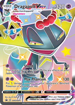 Dragapult VMAX, SWSH Black Star Promos #SWSH097, Pokémon TCG card