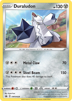 Duraludon, SWSH Black Star Promos #SWSH028, Pokémon TCG card