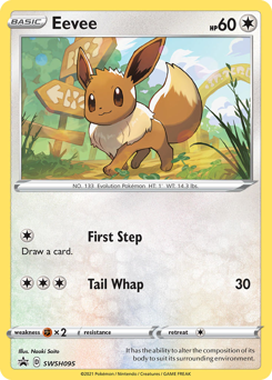 Eevee, SWSH Black Star Promos #SWSH095, Pokémon TCG card