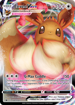 Eevee VMAX, SWSH Black Star Promos #SWSH087, Pokémon TCG card