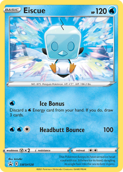 Eiscue, SWSH Black Star Promos #SWSH128, Pokémon TCG card