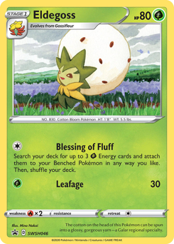 Eldegoss, SWSH Black Star Promos #SWSH046, Pokémon TCG card
