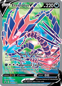 Eternatus V, SWSH Black Star Promos #SWSH044, Pokémon TCG card