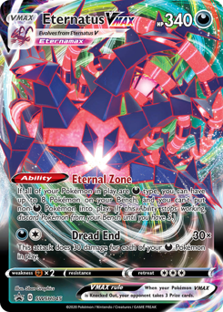 Eternatus VMAX, SWSH Black Star Promos #SWSH045, Pokémon TCG card