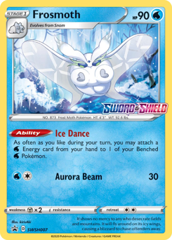 Frosmoth, SWSH Black Star Promos #SWSH007, Pokémon TCG card