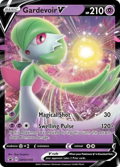 Gardevoir V, SWSH Black Star Promos #SWSH105, Pokémon TCG card