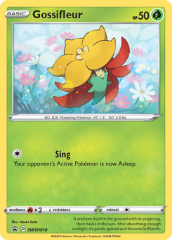 Gossifleur, SWSH Black Star Promos #SWSH010, Pokémon TCG card