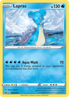 Lapras, SWSH Black Star Promos #SWSH051, Pokémon TCG card