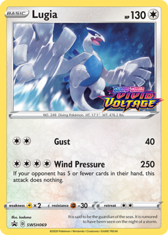 Lugia, SWSH Black Star Promos #SWSH069, Pokémon TCG card