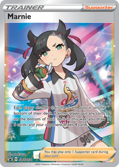 Marnie, SWSH Black Star Promos #SWSH121, Pokémon TCG card