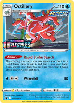 Octillery, SWSH Black Star Promos #SWSH089, Pokémon TCG card