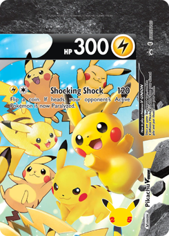 Pikachu V-UNION, SWSH Black Star Promos #SWSH140, Pokémon TCG card