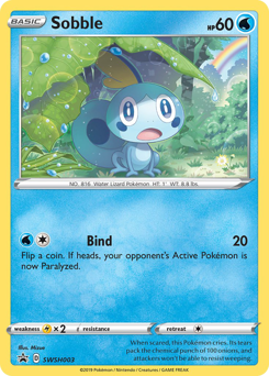 Sobble, SWSH Black Star Promos #SWSH003, Pokémon TCG card