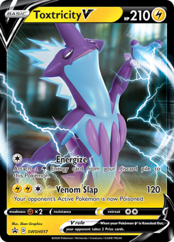 Toxtricity V, SWSH Black Star Promos #SWSH017, Pokémon TCG card