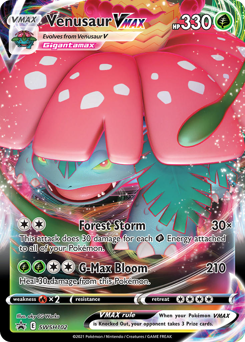 Venusaur VMAX, SWSH Black Star Promos #SWSH102, Pokémon TCG card