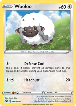 Wooloo, SWSH Black Star Promos #SWSH011, Pokémon TCG card