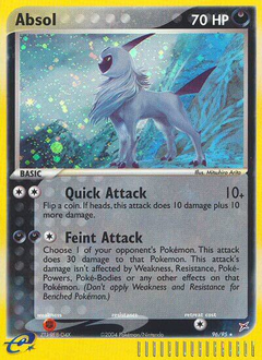 Absol, Team Magma vs Team Aqua #96, Pokémon TCG card